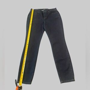 NYDJ Ami Skinny Jeans, very dark blue.